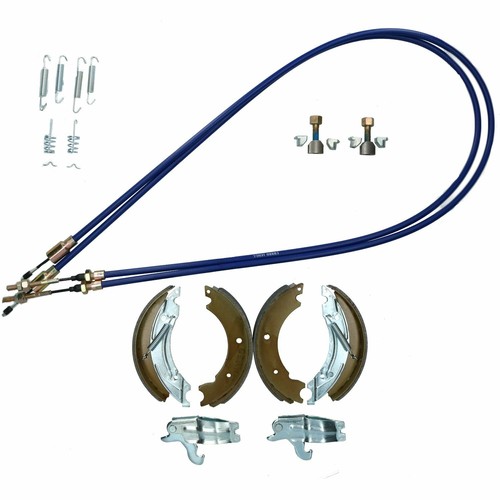 Brake shoe cable - shoe, kit