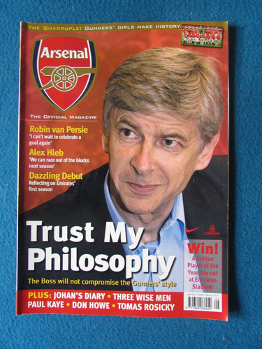 Arsenal official magazine june - official,