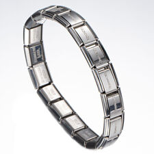 Nomination Engraved Classic Stainless Steel Starter Bracelet 18 Link 9mm NEW