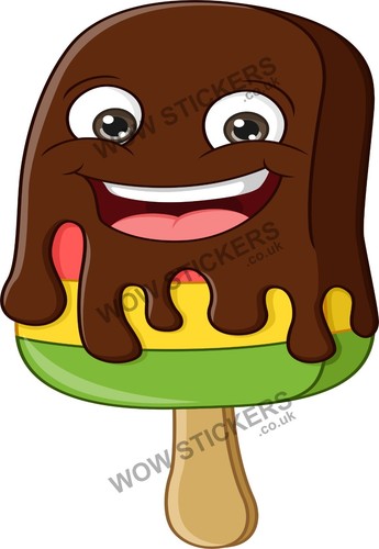 Ice cream mascot lolly - ice,