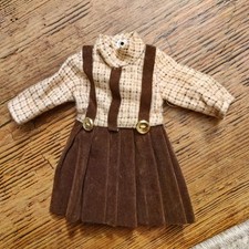 1979 Ginny Doll Dress Vintage Great Condition Collectableschool Uniform