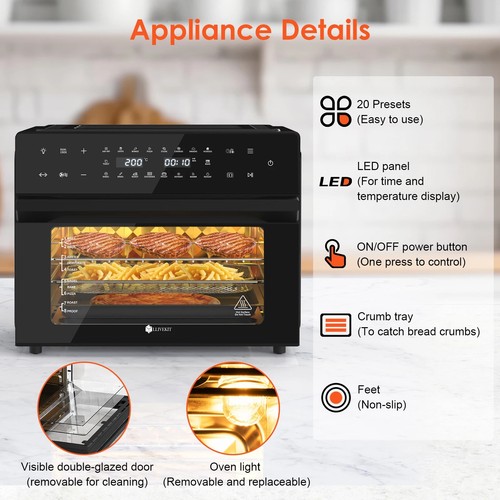 30l air fryer oven with - air,