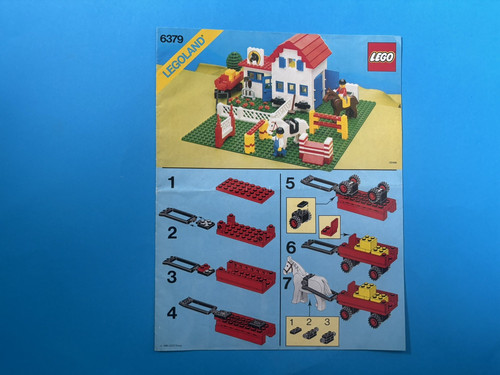 Lego 6379 riding stable - lego,