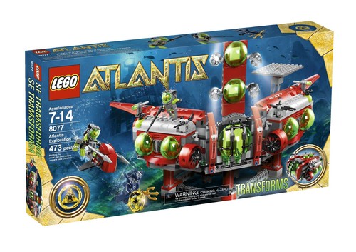 Lego atlantis - lego, atlantis: