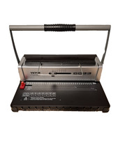 VEVOR Coil Spiral Binding Machine Manual Book Maker 34 Holes Letter Size A4 A5