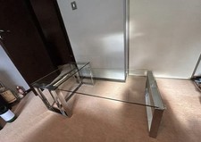 Pair of Glass Coffee Tables
