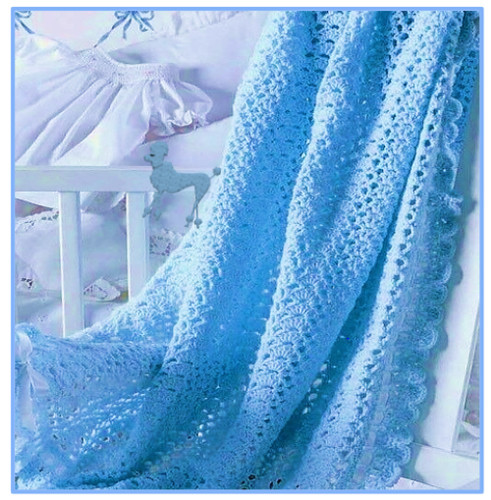 Crochet pattern baby blanket - crochet,