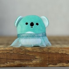 Squishmallow Squishville Kevin Koala - Blue Mini Squish Koala With Tutu 2”
