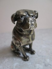 VICTORIAN BRASS ENGLISH BULLDOG   C.1890