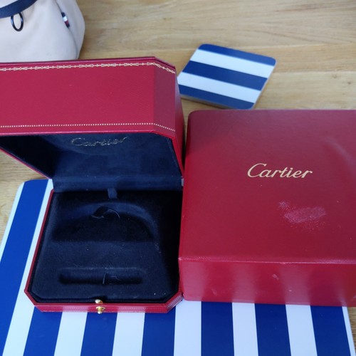 Cartier red watch presentation - cartier,