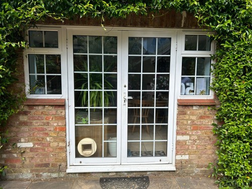 French doors aluminium - french, metal