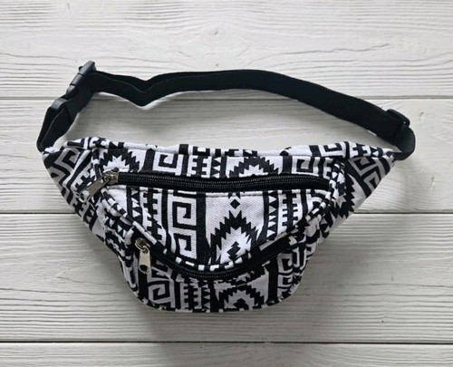 Boho tribal print fanny pack - boho,