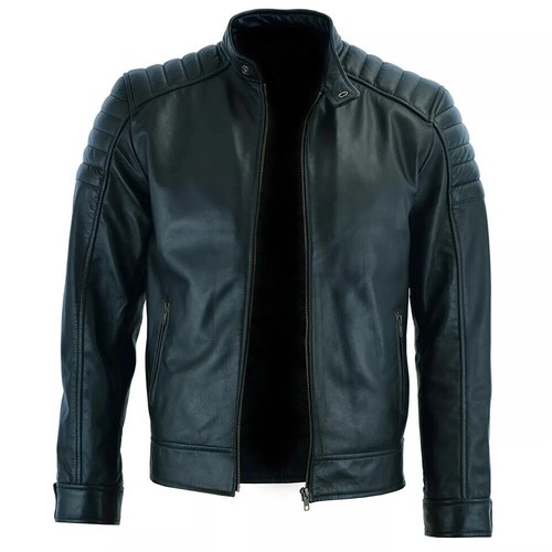 Men vintage black biker - vintage,