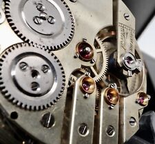 Girard Perregaux Pivoted Detent w Helocal Hairspring Pocket Watch Movement