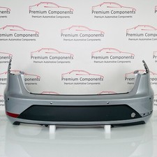 Seat Leon Fr Rear Bumper Skin Genuine Silver Mk4 Estate 2017 - 2021 [AJ120]