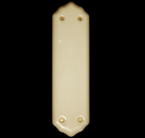 Cream crackle glaze porcelain - cream,