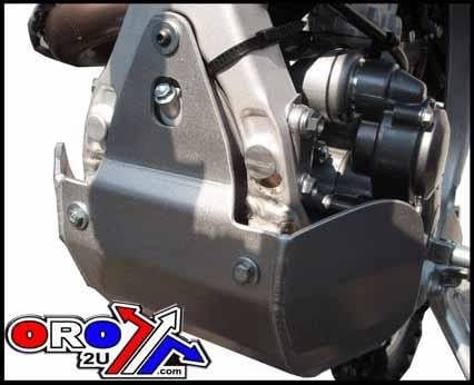 Skid plate aluminium - skid, enduro