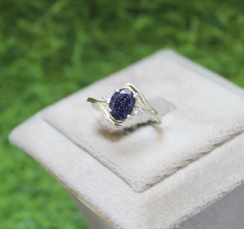 Vintage blue sandstone - blue,