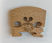 Aubert A Mirecourt French Violin 1/4 Size Bridge - Medium - Hard Maple Unfitted