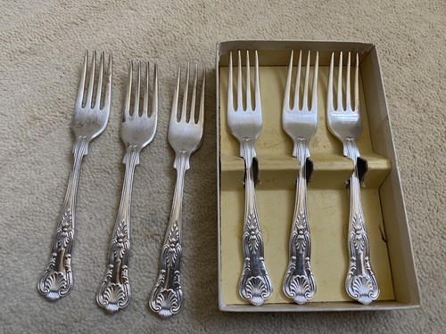 Vintage cake forks - vintage,