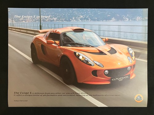 Rare lotus exige french - lotus,