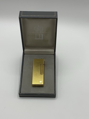 Dunhill rollagas lighter gold - rollagas,
