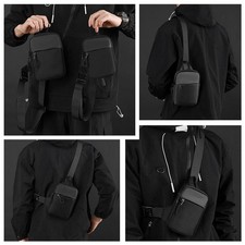 Sport Men's Chest Bag Mini Small Sling Pack New Shoulder Bag Crossbody L6J4