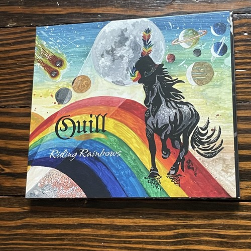 Quill riding rainbows - /,