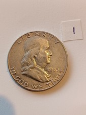 1963 D Franklin Half Dollar