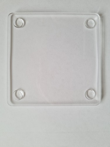 Square acrylic coasters coffee - square,