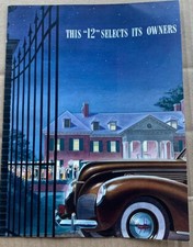 1938 Lincoln Zephyr V-12 "This