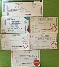 Elbow Happy Mondays Stereophonics Hook Left field Ticket Stub