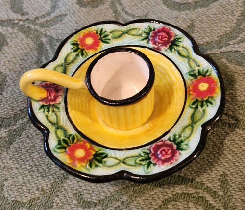 Vintage maruhon ware candle - maruhon,
