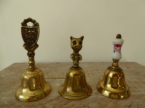 Vintage brass hand - vintage, x