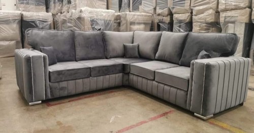 Grey layla large corner - large, sofa