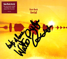 KATE BUSH 'AERIAL' DOUBLE DISC CD ALBUM 2005 - AUTOGRAPHED - RARE