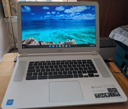 Laptop acer chromebook - pc:,