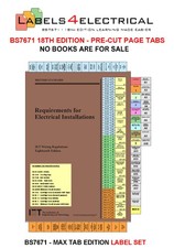18th Edition PAGE MARKERS TABS