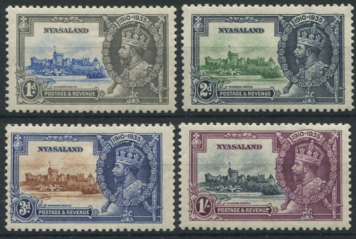 Nyasaland 1935 silver - silver, jubilee