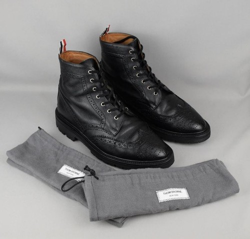 Men thom browne boots black - men,