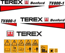 TEREX BENFORD TV800 ROLLER
