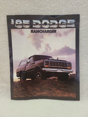 Dodge ramcharger 1985 car - dodge,