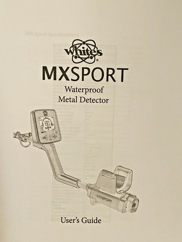 Whites sport metal detector - metal,