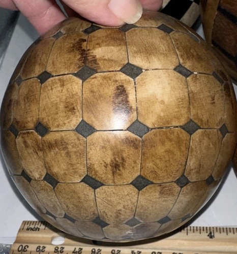 Decorative balls inlaid wood - balls,