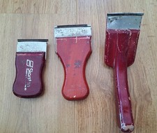 X3 Vintage Skarsten Scrapers Renewable Hook No 80 62 62A