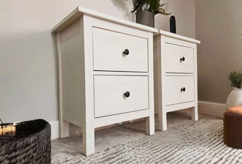 Ikea hemnes pair white - hemnes, of