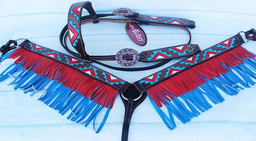Horse show bridle - horse, western