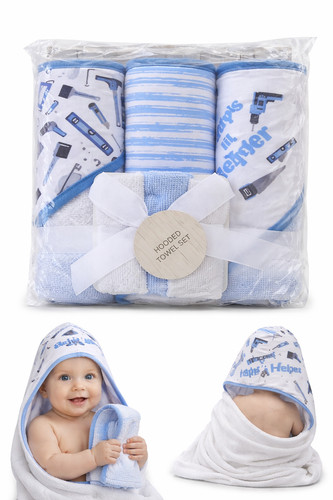 Baby hooded towel washcloth - baby,