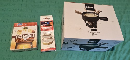Unopened and boxed fondue - unopened,