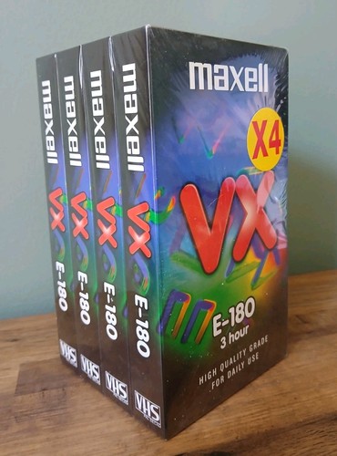 Vintage maxell 180 x 4 - vx,